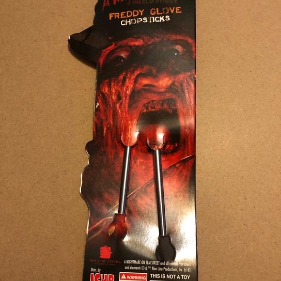 Freddy Kruger Chop Sitcks NWT - Picture 2 of 4